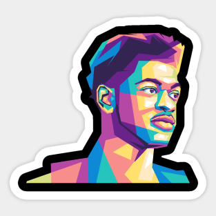 rapper america wpap Sticker